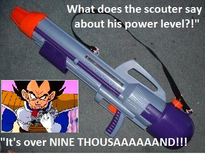 DBZ Over 9000! meme